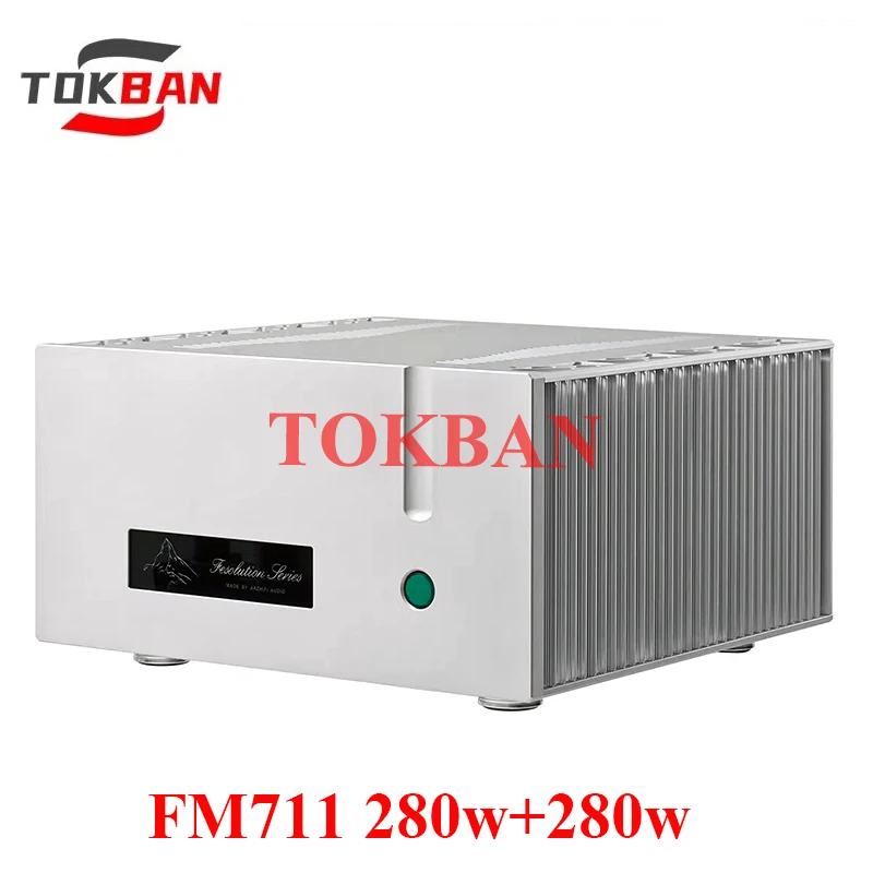 Tokban FM711MK2 Power Amplifier 280w*2 High Power Stereo Amp Balanced XLR HIFI Amplifier Audio