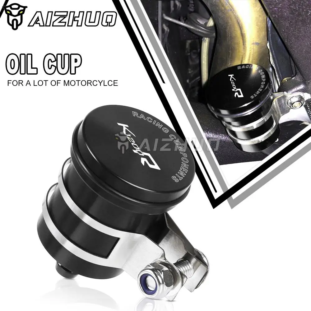 

Universal Motorcycle Accessories Brake Fluid Reservoir Clutch Cylinder Tank Oil Fluid Cup FOR BMW K 1200 R SPORT K1200 1200R