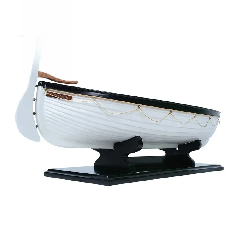 

Wooden RMS Titanic lifeboat model