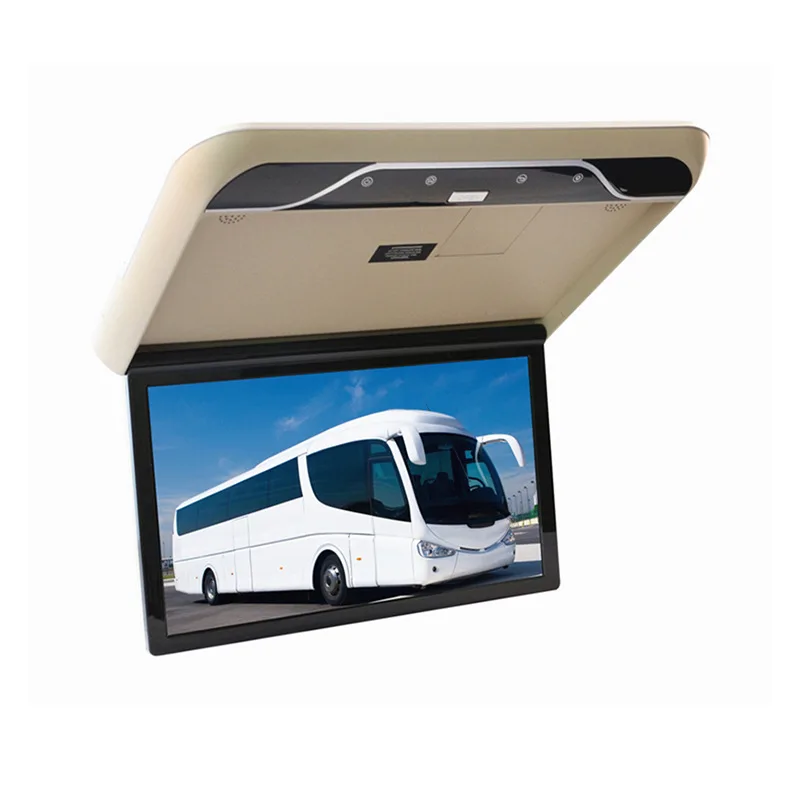 RV business 19 inch car high definition ceiling display Android 4G64G car TV touch screen monitor