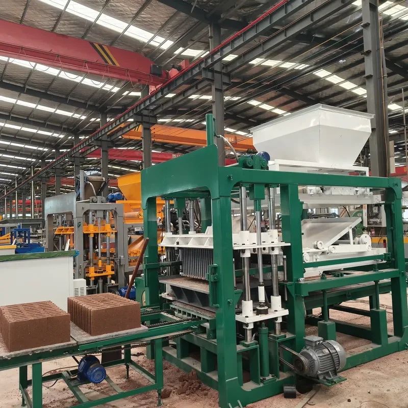 Brick Machine QT4-15B Concrete Hollow Solid Paver Block Making Machine Make Block/Brick for Sale