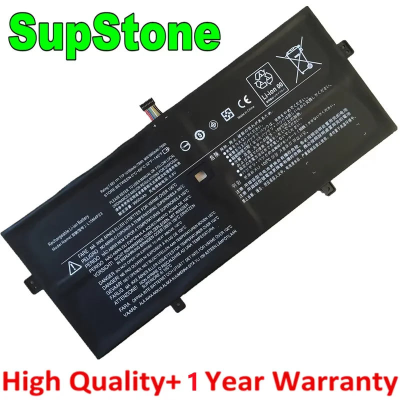 SupStone New 78Wh L15M4P23 L15M4P21 L15C4P22 Laptop Battery for Lenovo Yoga 910-13IKB,Yoga 910 13 80VF,Yoga 5 Pro(512G) L15C4P21