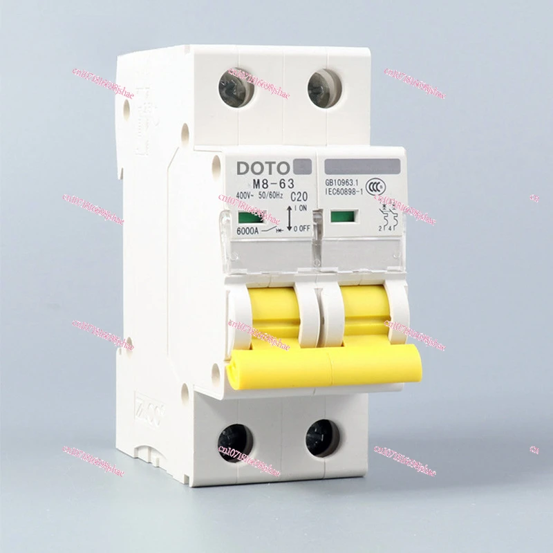 Supply Air Switch MCB-M8-2P Miniature Circuit Breaker with Complete Specifications and Long Service Life