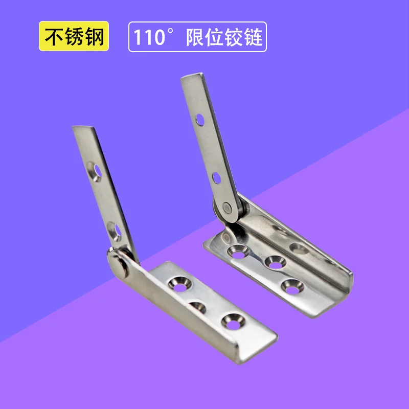 

Stainless Steel 110-Degree Limiting Hinge for Industrial Furniture Cabinet Door Concealed Type Cabinet Corner Support Hinge