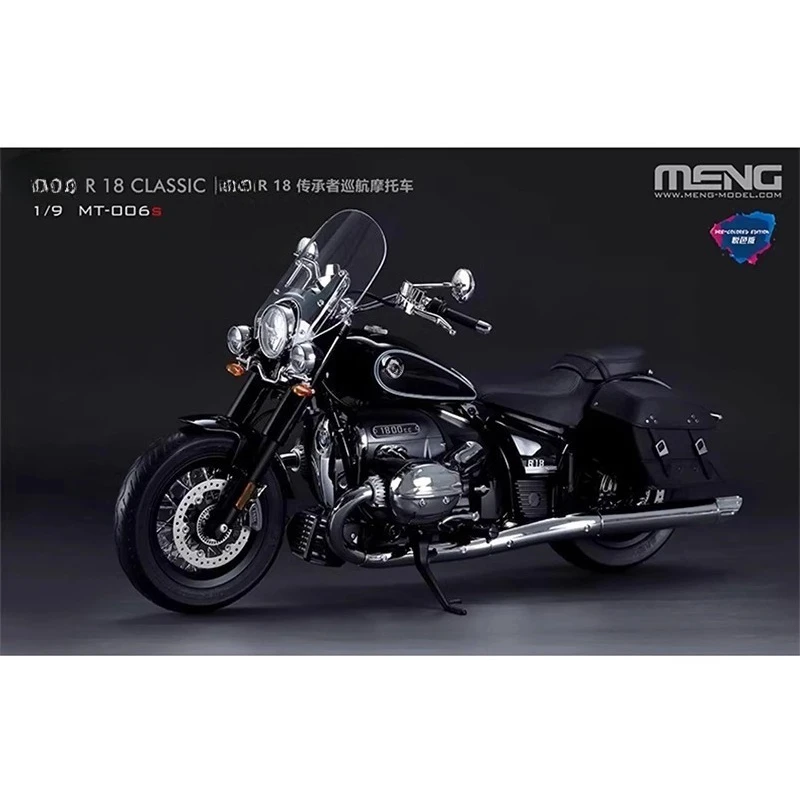 MENG MT-006s 1/9 R18 Heritage Cruise Motorcycle, Pleasant Edition, Scale Model Kit Birthday Collection Gift DIY