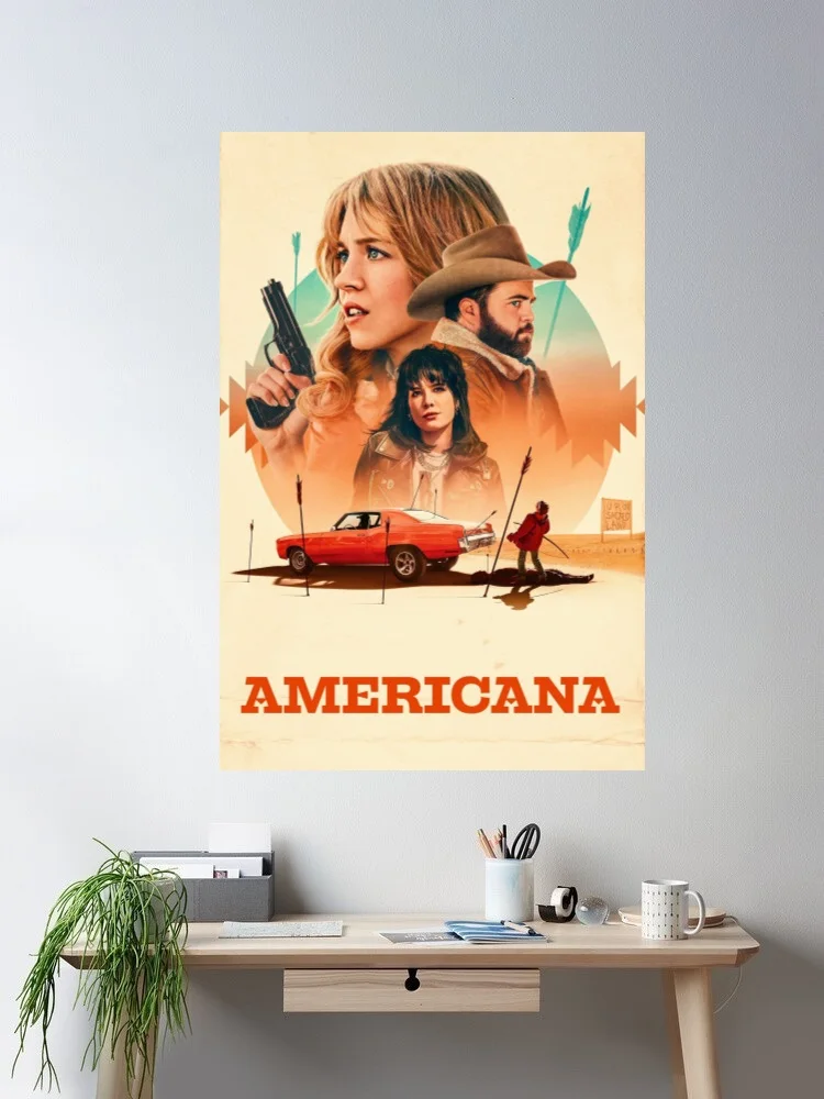 Americana Movie Canvas POSTER ,Home Decor Wall art painting