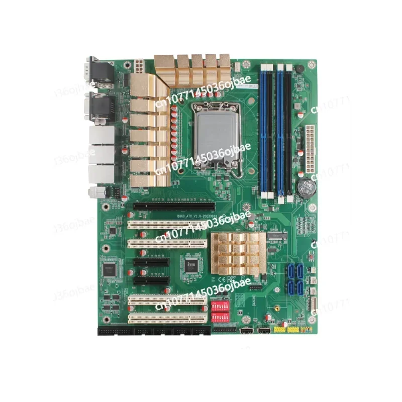 ATX Industrial Motherboard B660 12/13 Generation 1700CPU 3 Network Port 4PCI Multi-PCIE Industrial Control Computer Main Board