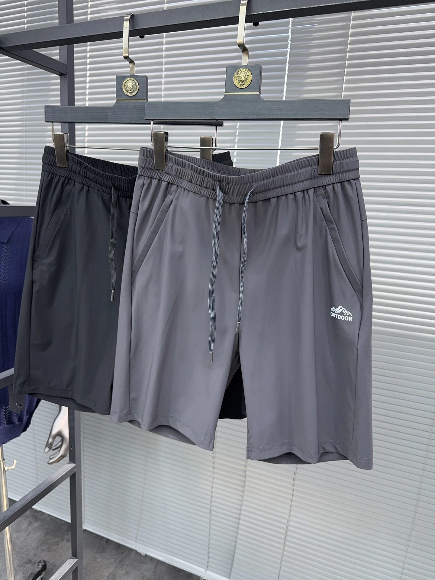 

Svip мужские летние уличные легкие брюки из ледяного шелка с принтом Qui Dry, прямые брюки, дышащие модные повседневные брюки