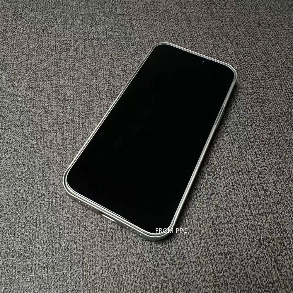 حافظة زجاجية أصلية غير لامعة لهاتف آيفون 17 16 15 برو ماكس 17 برو شل مغناطيسي Magsafe شحن لاسلكي درع غطاء هاتف كابا #6