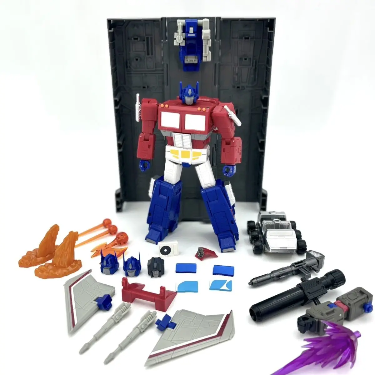 재고 있음 변신 MD-005 옵티머스 프라임 KO 라이트 포함 핫토이 조립 모델 애니메이션 캐릭터 SS-86 영화