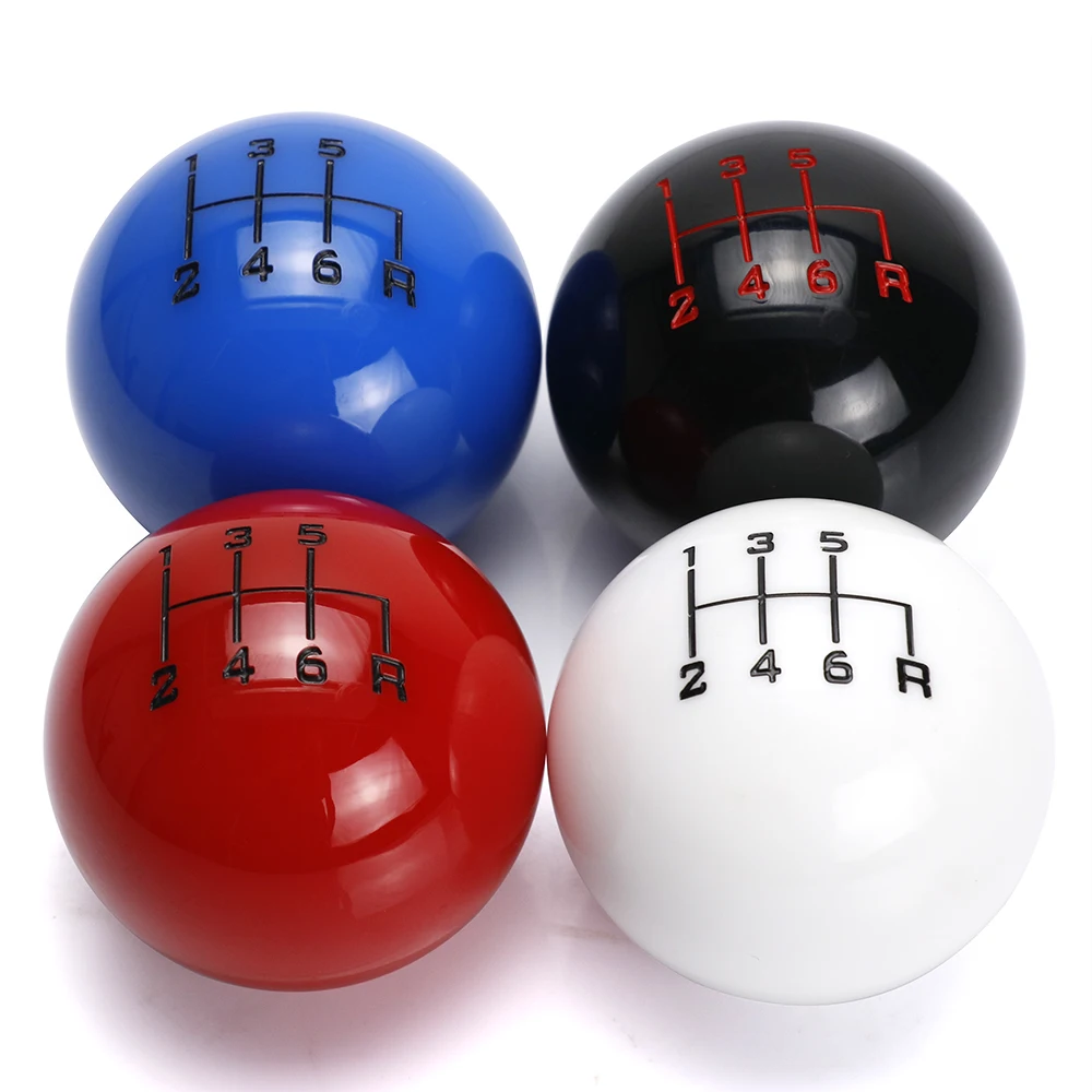 Universal 3 Colors Car Carbon Fiber Leather Gear Shift Knob Gear Lever Adapter Manual Car Gear Shift Accessories AT MT