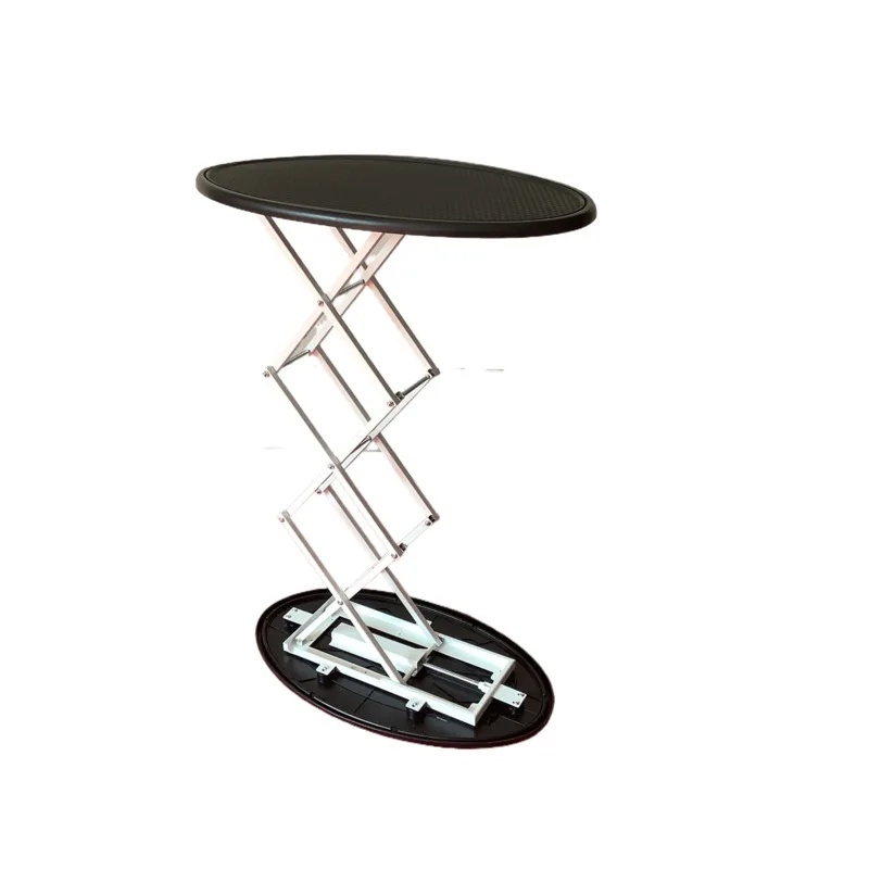 Lifting display stand, stretch cloth folding portable fast screen show front desk