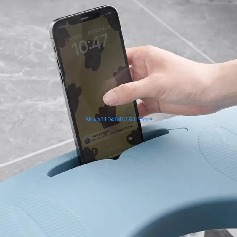 

Стоп ванная комната эргономичная изогнутая форма для хранения телефона.