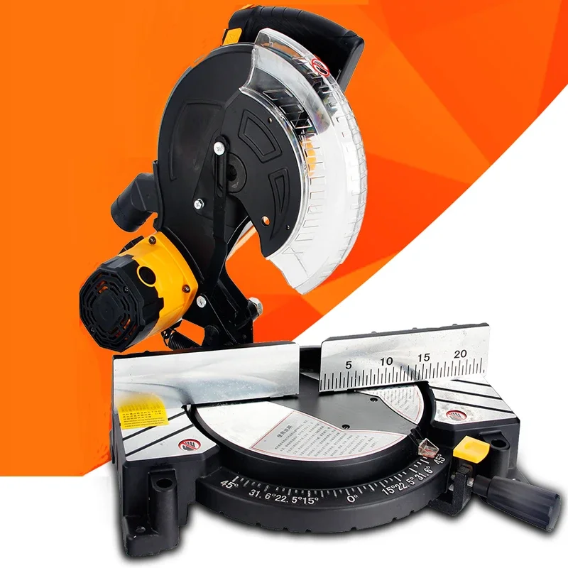 1100W Aluminum Cutting Machine Aluminum Sawing Machine Multifunction Belt Saw 10 Inch Wood/Plastic/Aluminum Cutter LY255-01