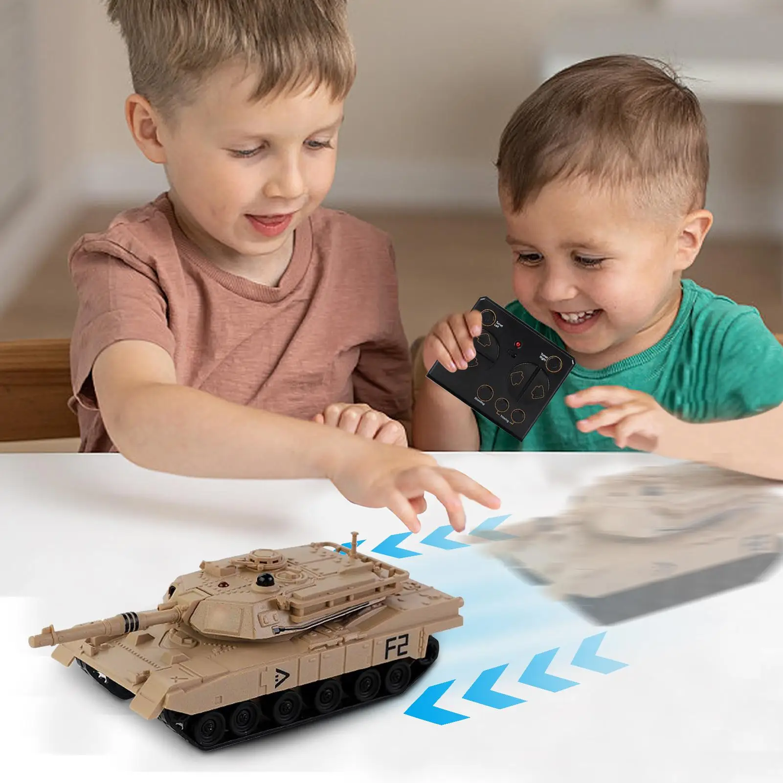 Réservoir jouet 2.4Ghz, modèle de voiture Rechargeable pour enfants, avec Rotation à 360 degrés, pour course de loisir, jeu en plein air pour enfants