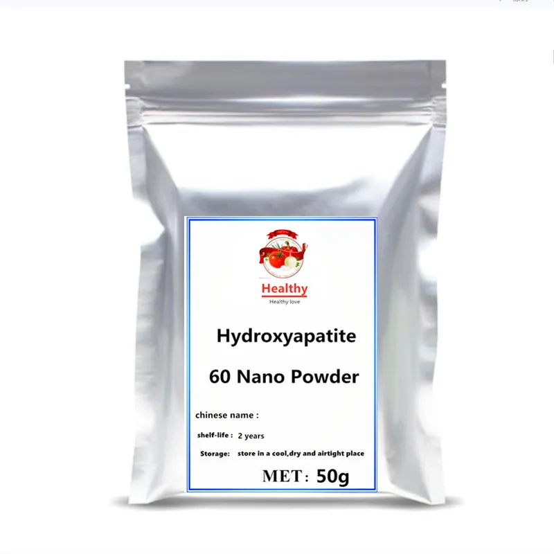 

Hot sale Food Grade Using for Toothpaste 100% Pure Hydroxyapatite 60 Nano Powder Free Shipping