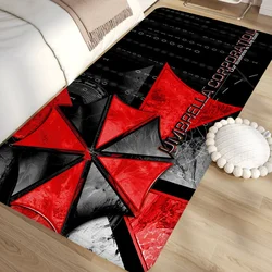 Horror Movie Umbrella Corporation Room Mats Retro Multiple Choice Living Room Kitchen Rug Non-Slip Welcome Rug