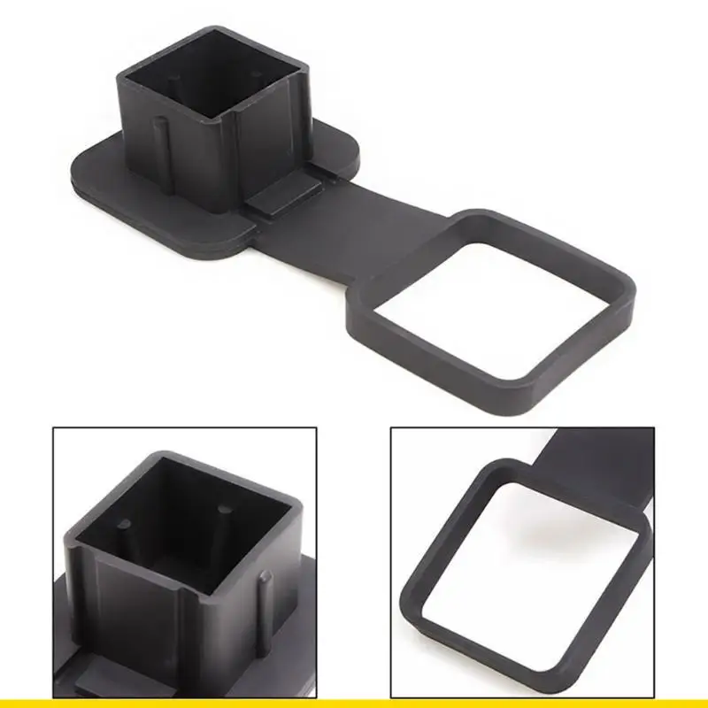 SZCH Rubber Trailer Hitch Cover Hitch Tube Caps  Insert 190mm for 2 Inch Receiver Tube