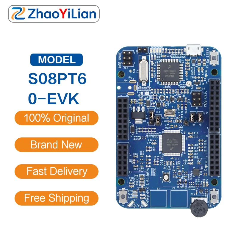 S08PT60-EVK Evaluation Board For S08PT Series Microcontroller Testing