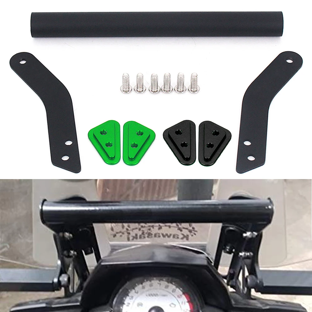 For Kawasaki Versys 650 Accessories KLE650 Versys650 2015-2023 Motorcycle Mobile Phone Holder Rechargeable Navigation Stand