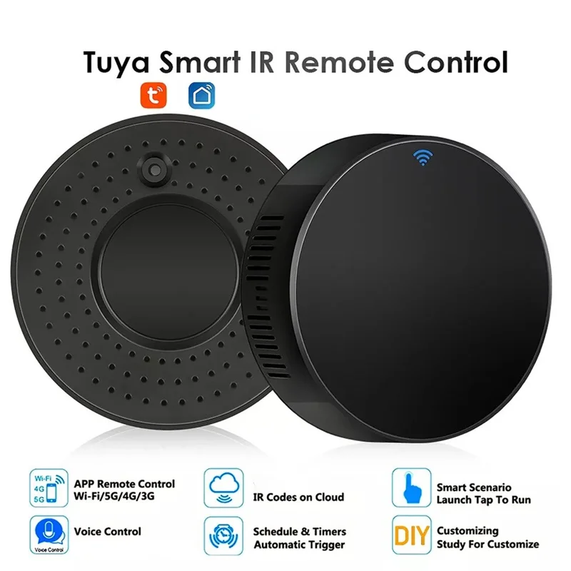 ABMF-Tuya Wi-Fi умный ИК-пульт дистанционного управления с домашним пультом Smart Life для кондиционера, телевизора, DVD, Alexa, простой в использовании