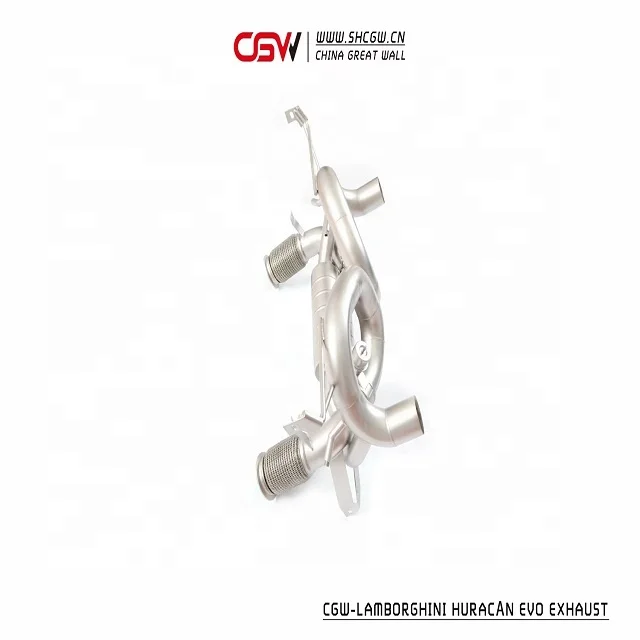 Hottest Style Active Sound Cutout Muffler Exhaust Piping Valves for Huracan EVO 5.2 LP580 LP610