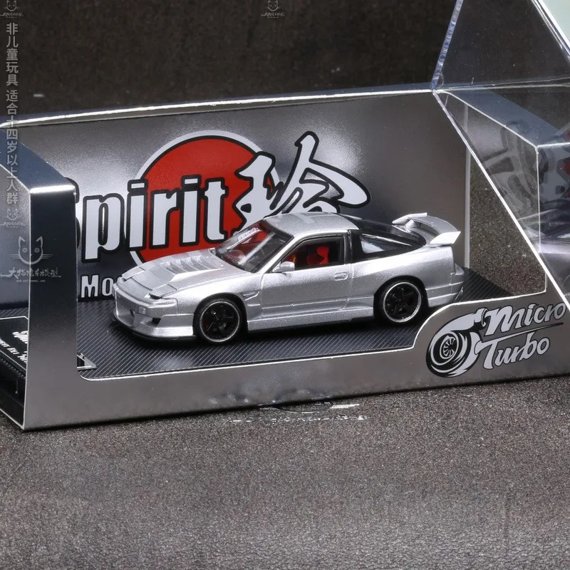 1-64-mt-180sx-spirit-bearing-wheel-flipping-lamp-alloy-die-cast-miniature-car-model-adult-ornament-boys'-toy-children's-gift