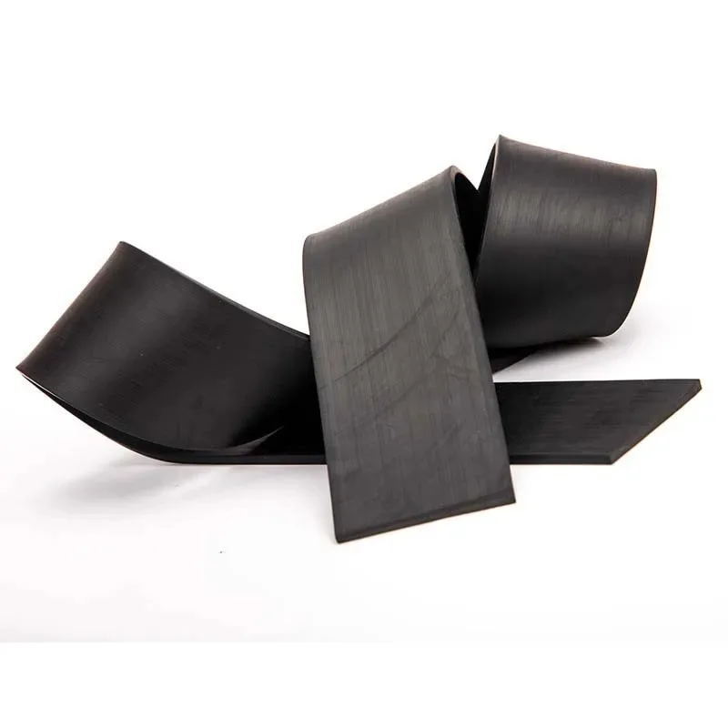 Solid Rubber Flat Seal Strip Anti-collision Wear-resistant Pressure Glass Gasket Square Strip Shock-absorbing Buffer Rubber Pad