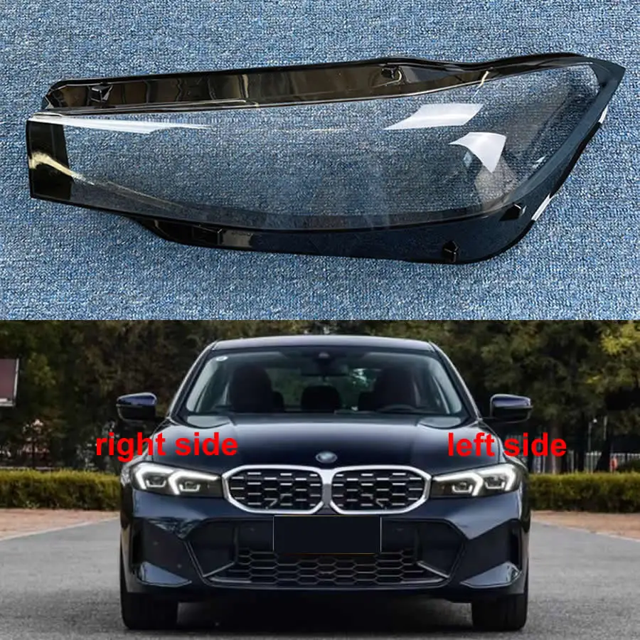 

For BMW 3 Series G20 G28 2023 Headlamp Cover Shade Front Headlight Lamp Shell Plexiglass Replace The Original Lampshade