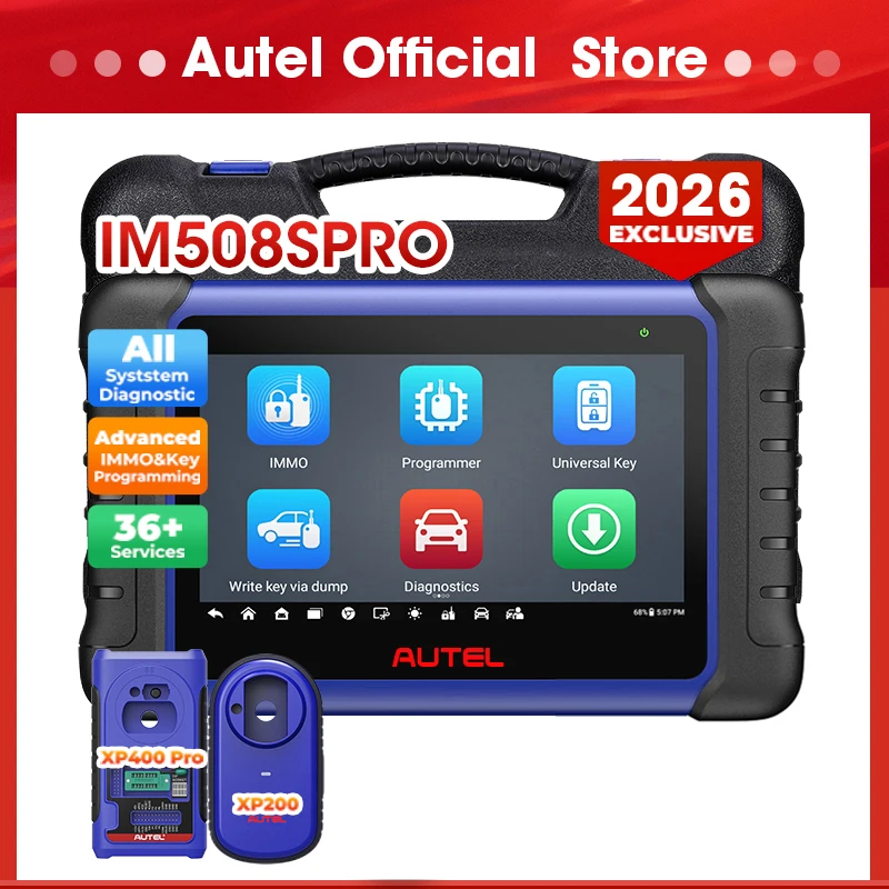 Autel MaxiIM IM508S PRO IM508SPRO Key Programming Tool OBD2 Scanner XP400PRO All-in-One Key Programmer Automotive Scanner