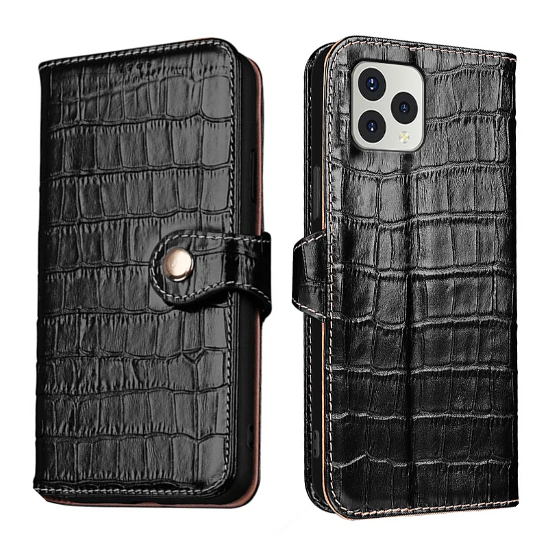 

Чехол-кошелек из натуральной кожи с текстурой крокодила и слотом для карт для Coolpad CP12 CP12S Cool 30i, противоударный чехол для телефона с магнитной кожей