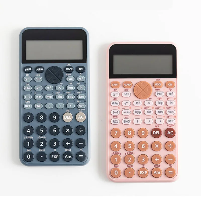 Einfacher wissenschaft licher Taschen rechner Studenten prüfung Buchhaltung Spezial rechner tragbare Mini-Funktion multifunktion aler zweizeiliger Computer