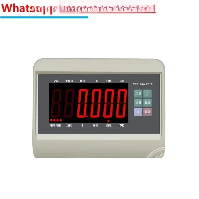 

Original XK3190-A27E display instrument with 232 interface electronic scale, express delivery Bluetooth scale