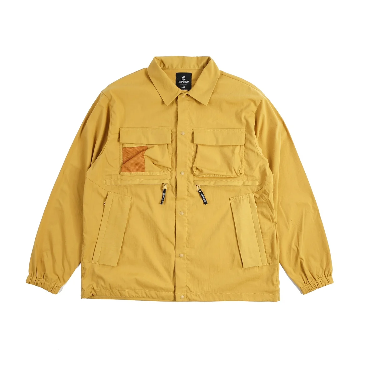 

Куртка тактическая Dongshan Riso FCE X Running Wild Child Collaborative с множеством карманов, свободного кроя, с длинными рукавами