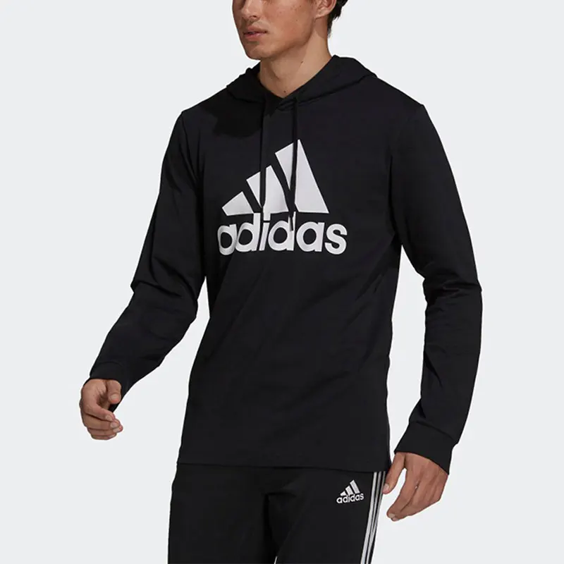 أديداس حقيقية 2023 ربيع الرجال عارضة فضفاض الرياضة هوديي GV5281 #1