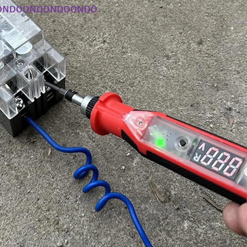 

LCD Display Screen Electrical Induction Circuit Test Penci Voltmeter Detector Indicator 1Set Screwdriver Voltage Tester Pen