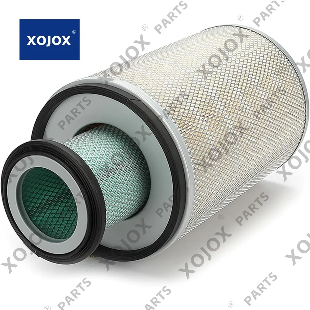 

Воздушный фильтр XOJOX 4090408 4090409 B222100000531 Подходит для KOBELCO SK10 SK14/-1 SK20 SK45 для Kato HD1100 HD1200 HD1250SEV HD1250-7
