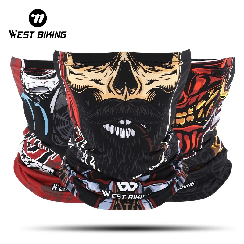 Outdoor Summer Bandana Cycling Hiking Camping Hunting Running Neck Tube Scarf Bike Motorcycle Face Mask Bandana Scarf Men Women