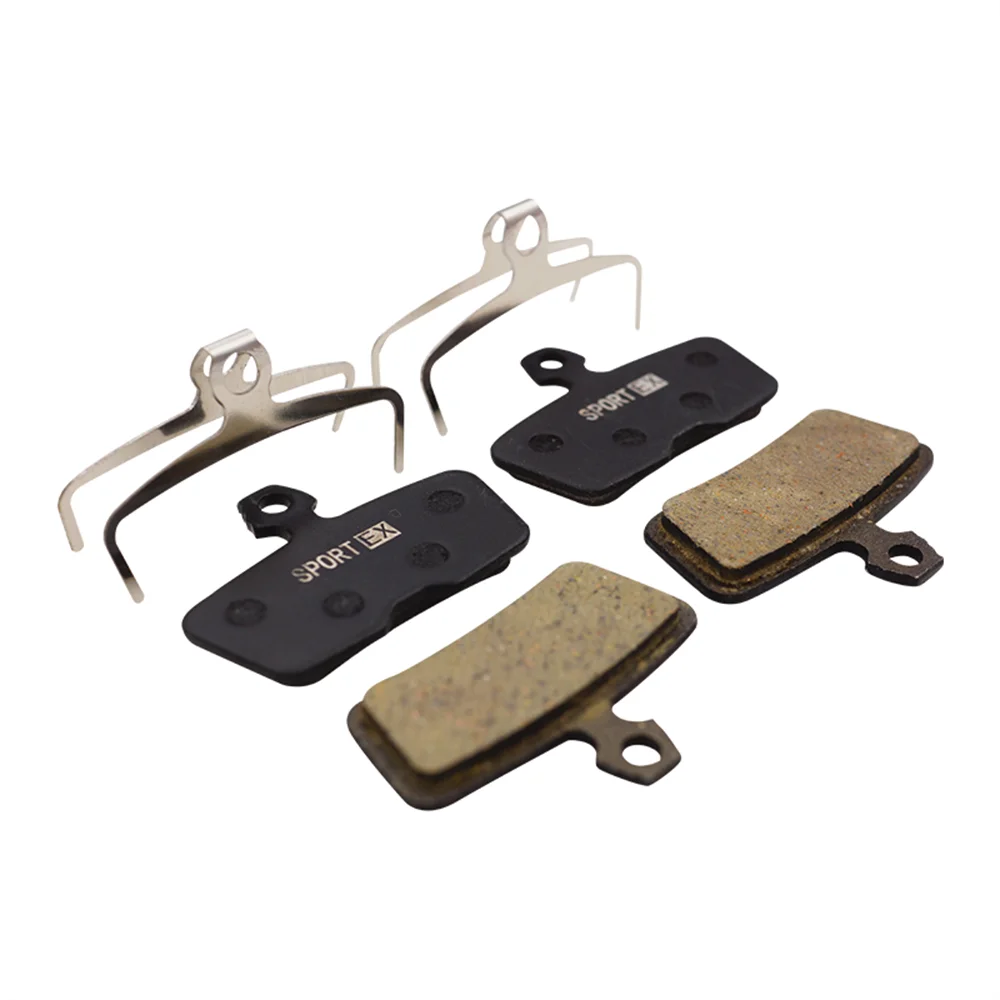 4 Pairs, Bicycle Brake Pads for AVID Code R and SRAM CODE R (2011 to Now) Hydraulic Caliper, Sport Ex Class, Resin