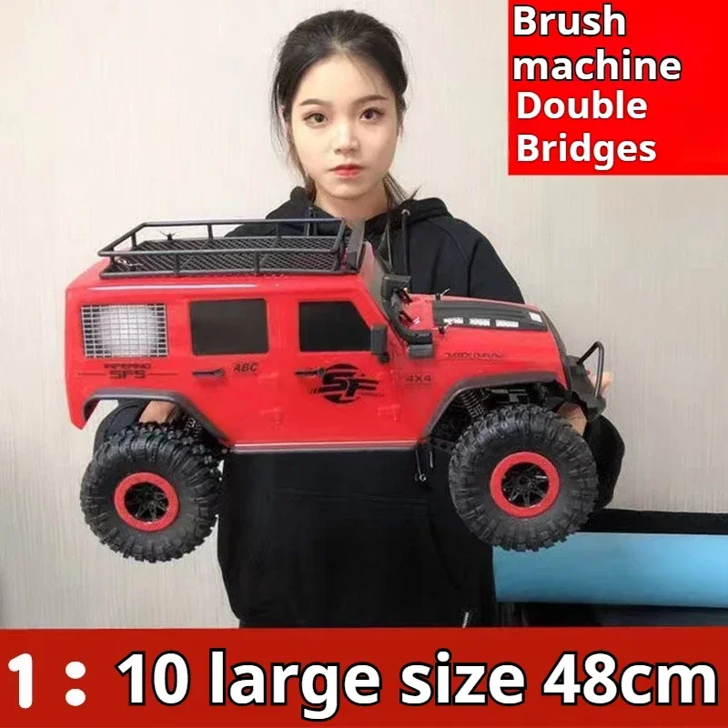 

cool stuff gift set:new 1:10 high-speed off-road 4x4 rc car,48cm alloy remote control car,monster truck,toys for kids,rc crawler