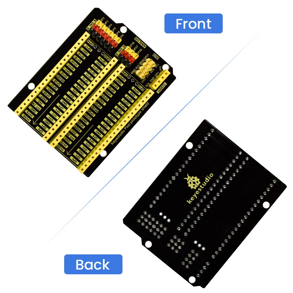 Picture 4: Keyestudio Pico IO Prototype Expansion Board For Raspberry Pi Pico IO Shield Development Board DIY Electronic Projects