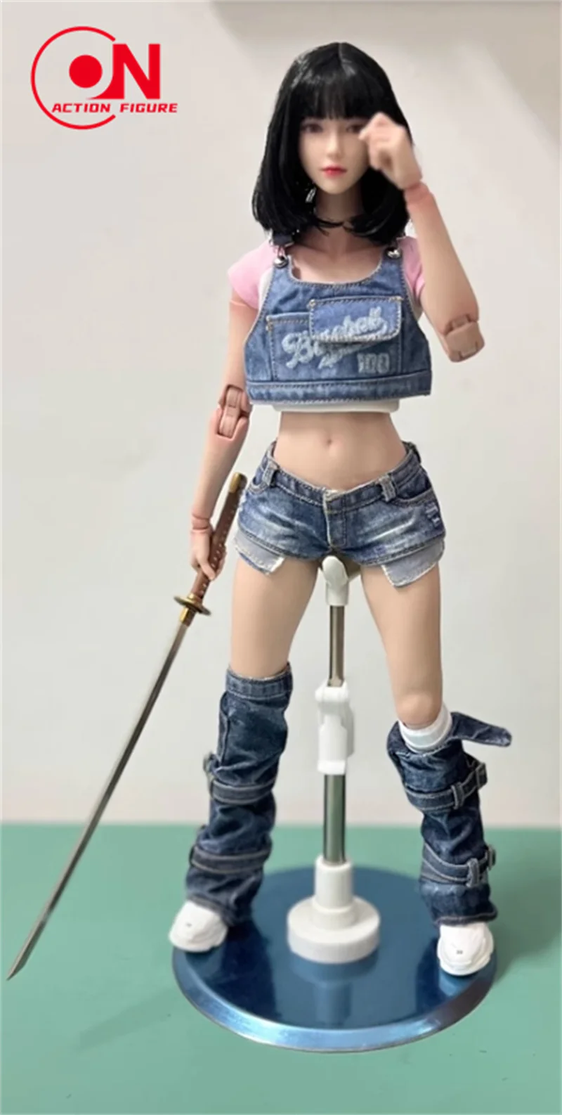 In Stock 1/6 Soldier Clothing Accessories Trendy Washed Denim Shorts Hot Pants Model Toy Fit 12'' Action Figure Body