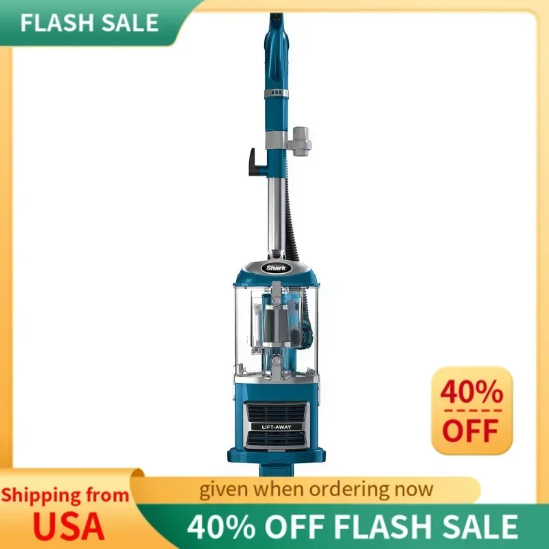 

QWShark ZU503AMZ Navigator Lift-Away Upright Vacuum with Self-Cleaning Brushroll,HEPA Filter,Swivel Steering,Upholstery Tool