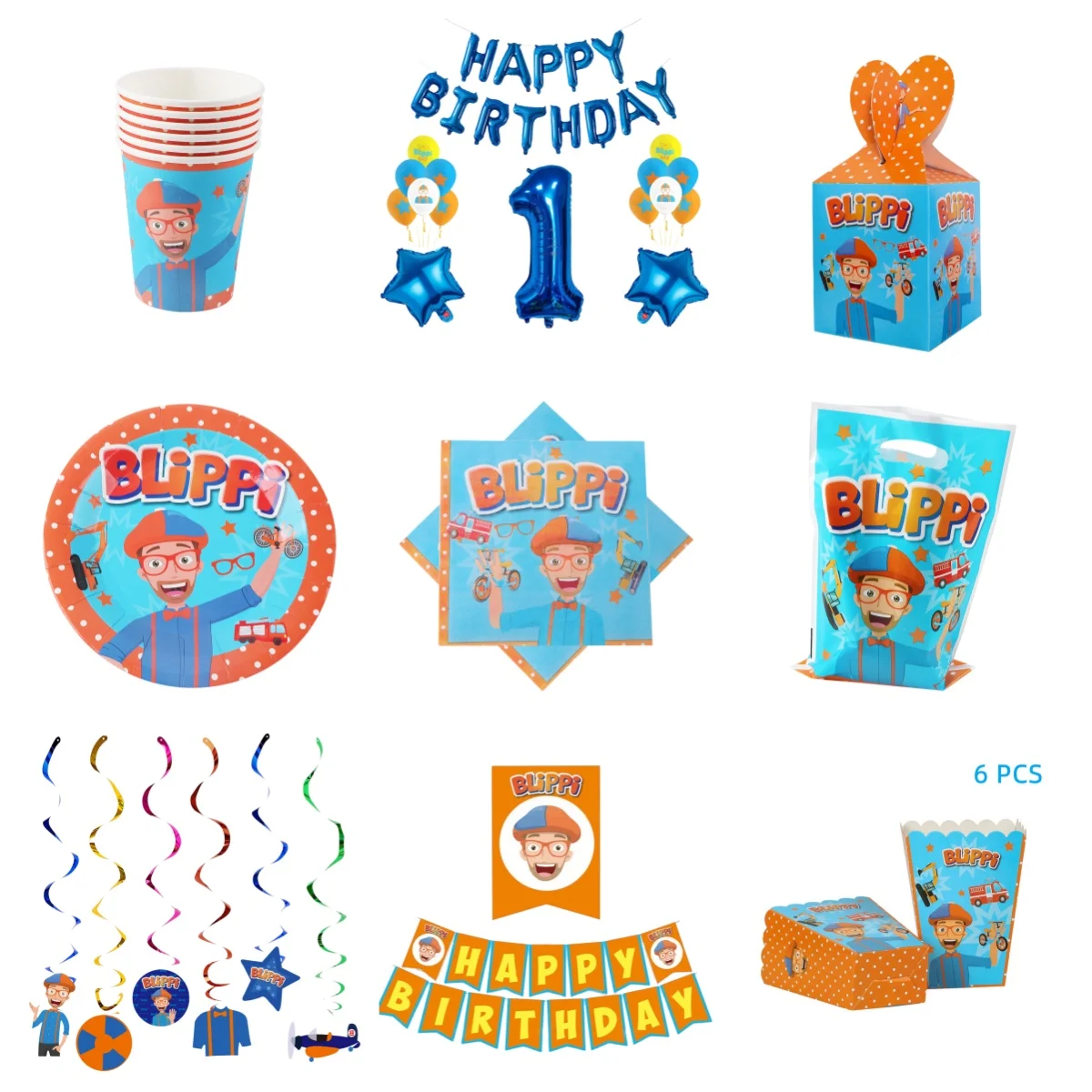 Articles de fête sur le thème de l'enseignant en anglais (dessins animés) : Chapeaux d'anniversaire, Bannières de fond, Vaisselle de fête (gobelets, assiettes, serviettes), Baby Shower