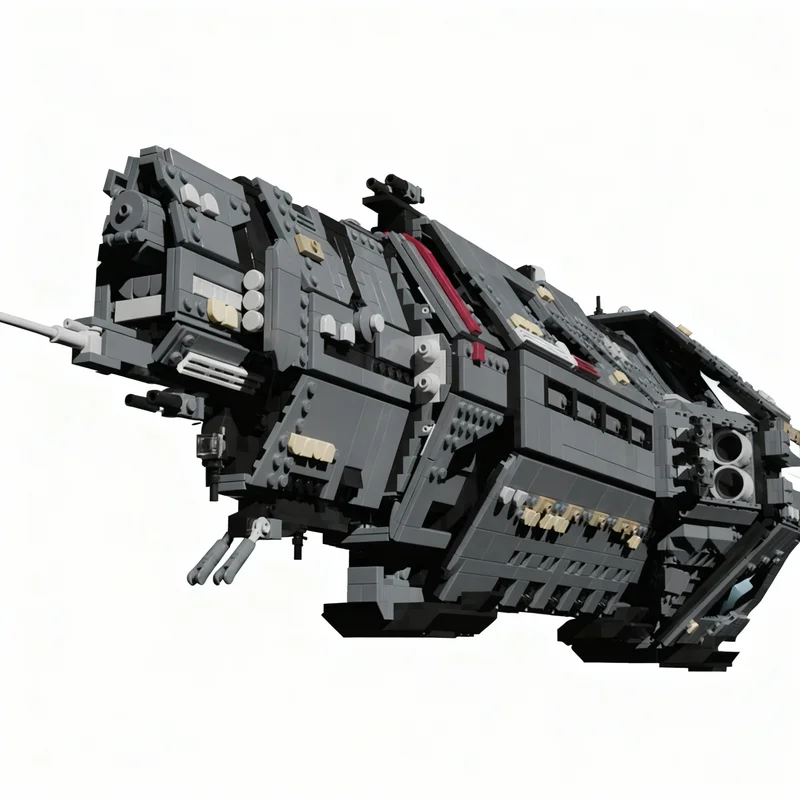 

5432 детали MOC UNSC Pillar Autumn C 709: Конструктор-модель космического корабля, развивающая игрушка, рождественский подарок, творческая идея, образовательный набор