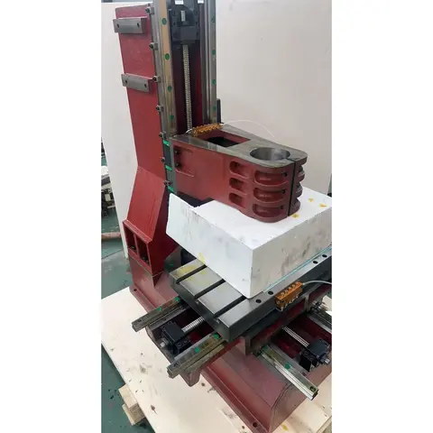 VMC 425 Cnc 밀링 머신 알루미늄 강철 100mm Bt30 스핀들 밀 400*250*350mm 주철 프레임 드릴링 태핑 산업