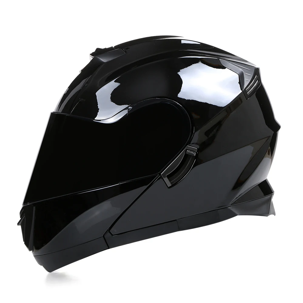 Nieuwe modulaire opklapbare motorhelm Full Face Racing Casco Moto Dual Vizieren DOT goedgekeurde Racing motorcrosshelm Veiligheid Casque