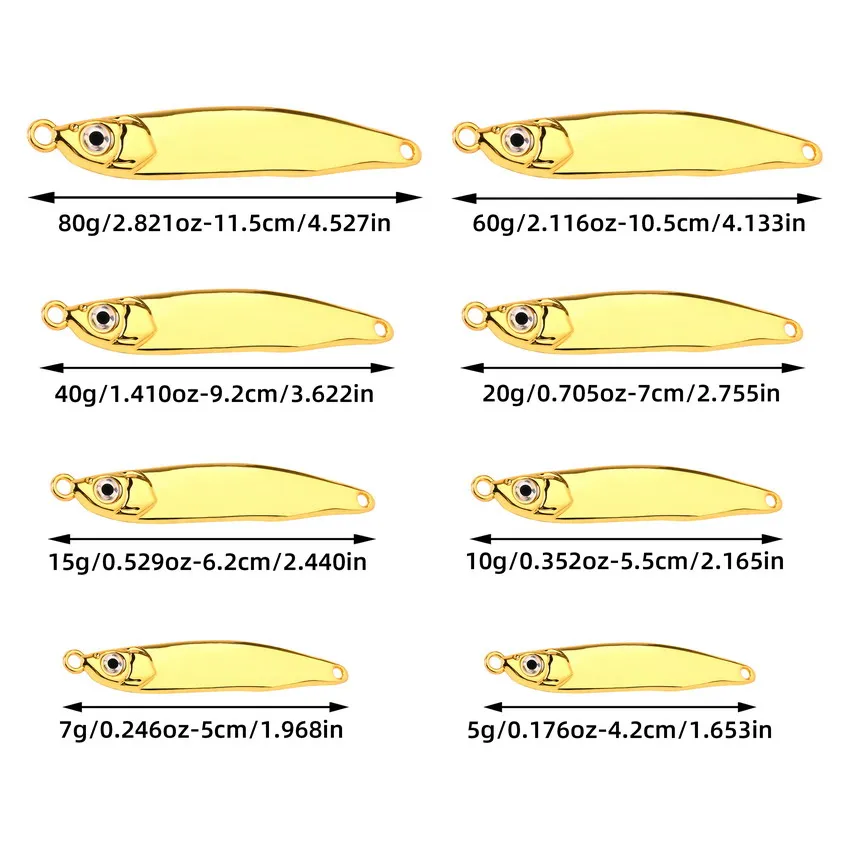 Señuelo Casting 7-60g – Multiuso para agua salada y dulce - imagen 3