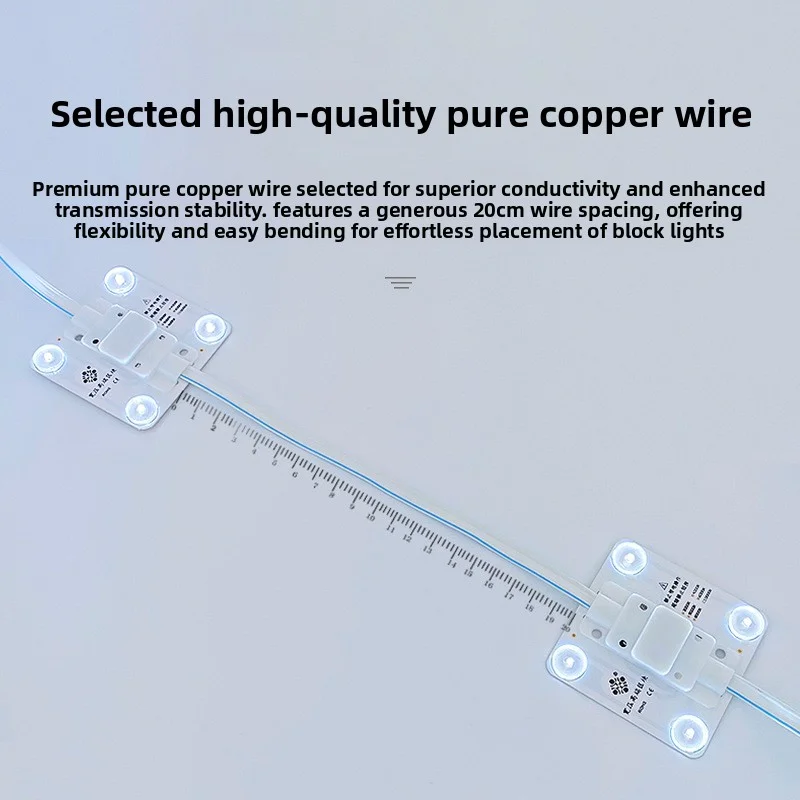 

220V 110V LED Light Strip for Soft Ceiling Blockchain Advertising Sign High Pressure Diffuse Reflective LED Backlight Strips