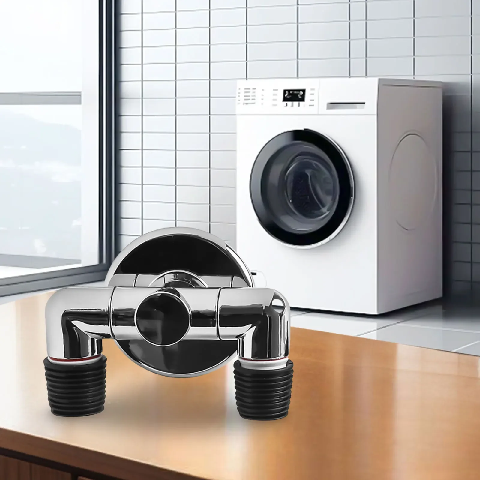 

Connector Floor Drain Adapter Replacement Elbow Pipe Tees Joint Washing Machine Sewer High Quality Long Lasting